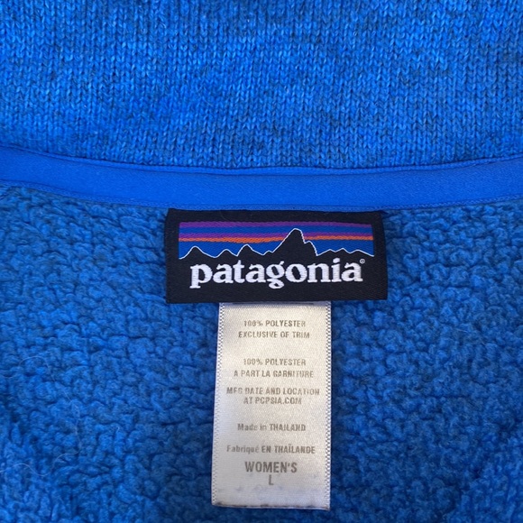Patagonia Better Sweater Quarter Zip Shirt - Picture 3 of 5